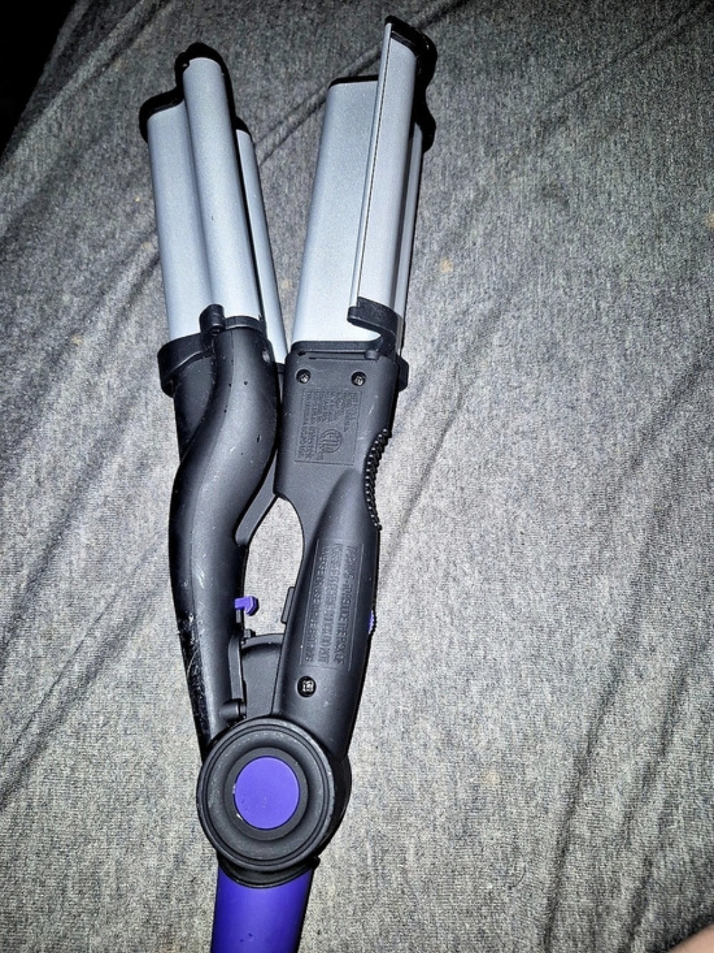 Hot Tools Professional Nano Ceramic Deep Waver Purple & Black